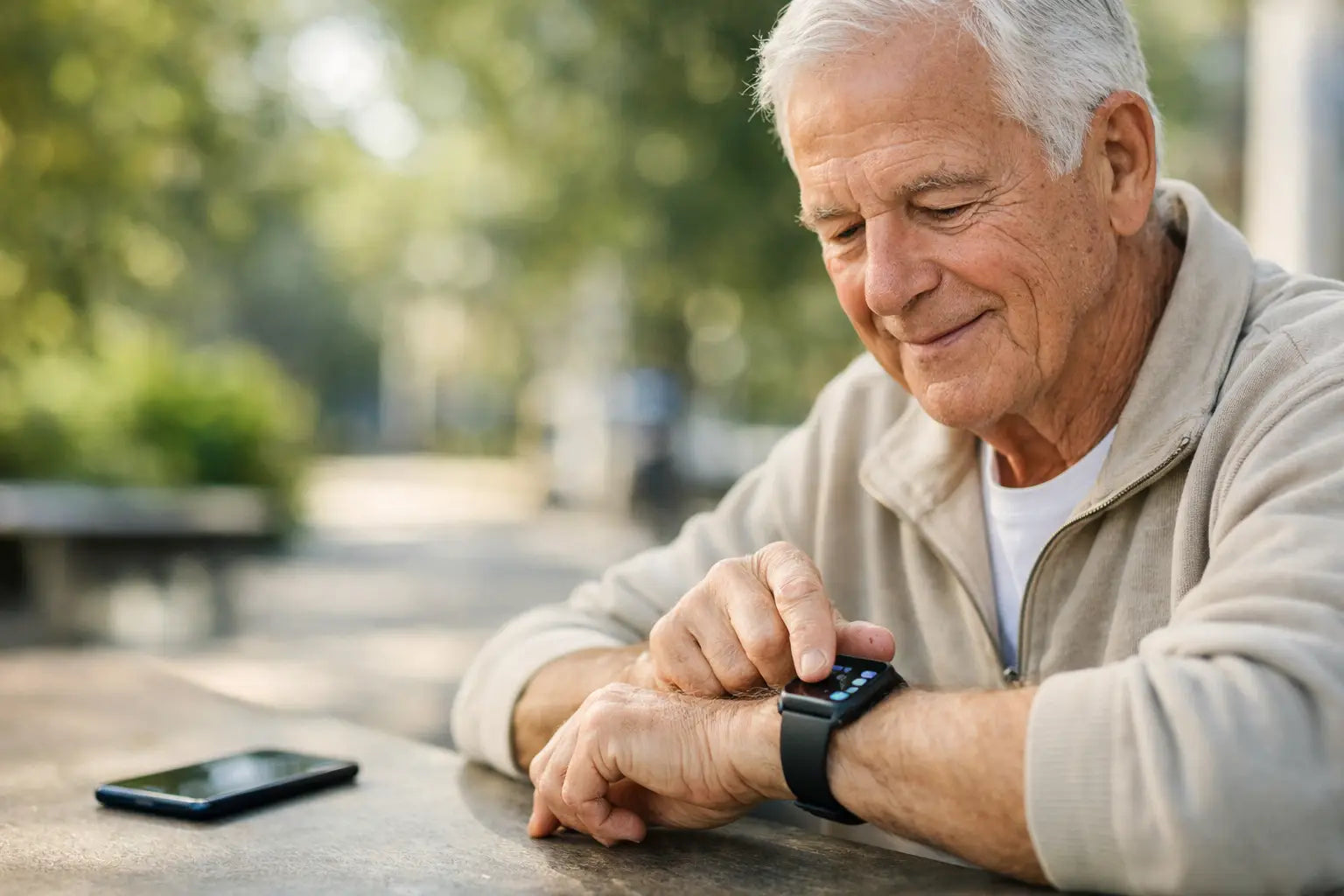 Werkt een seniorenhorloge zonder smartphone?