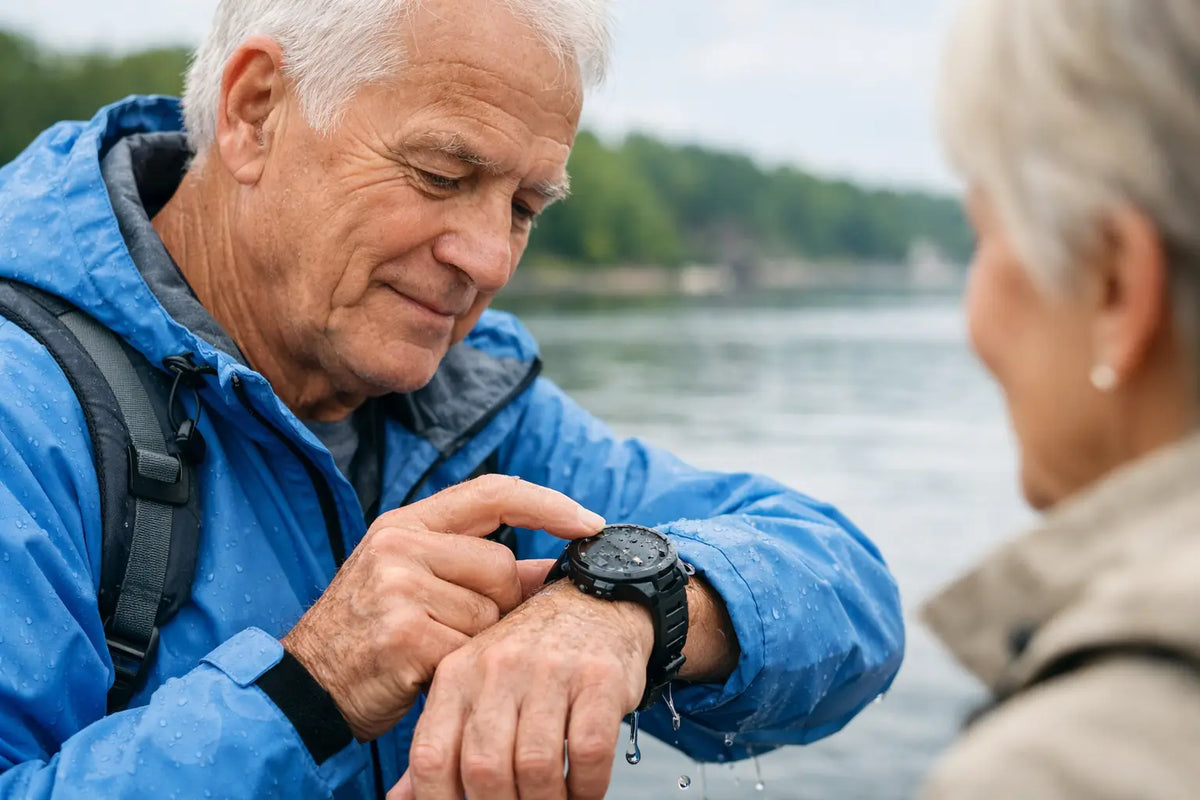 Review GPS-horloge waterbestendigheid voor senioren