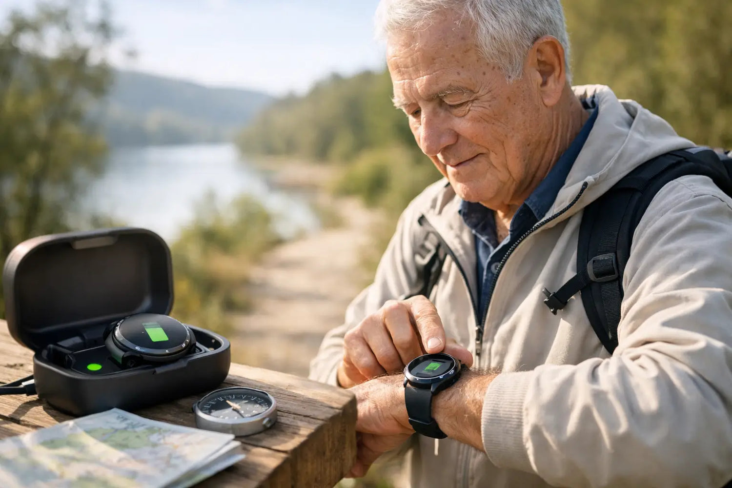 Batterijduur gps horloge senioren uitgelegd