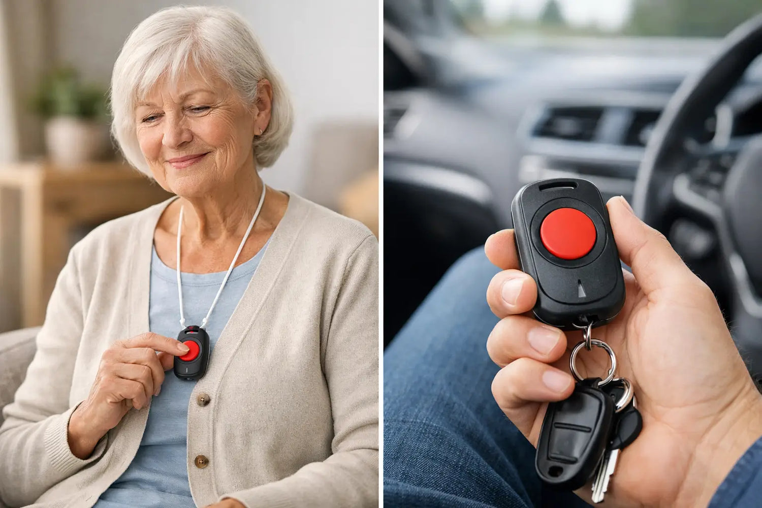 Review alarmknop voor thuis en onderweg