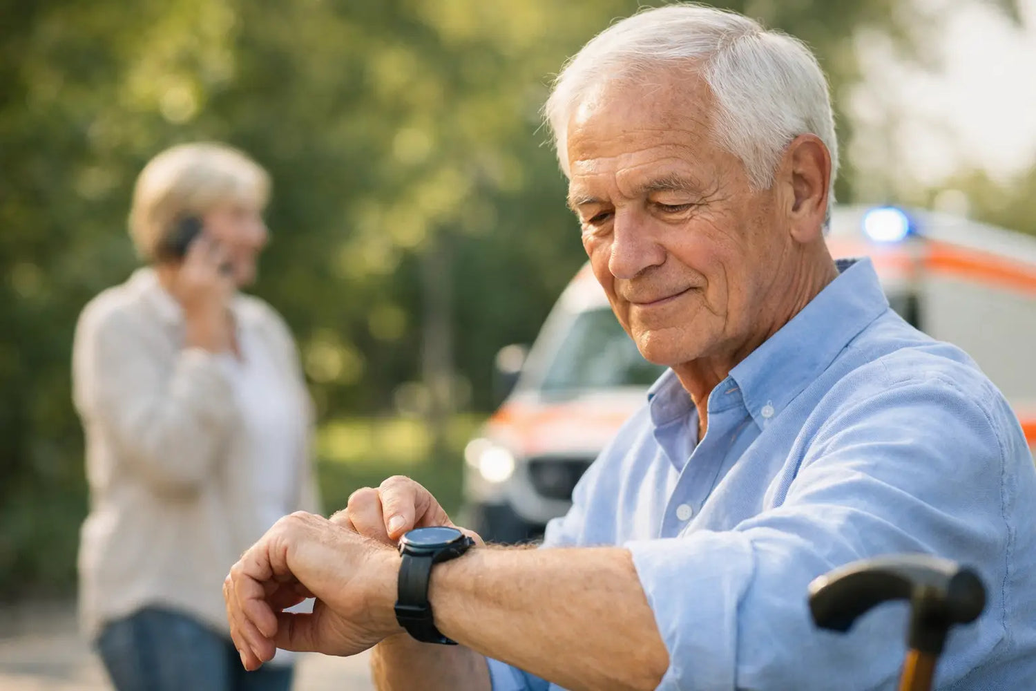 De 7 top functies van een noodhorloge voor senioren