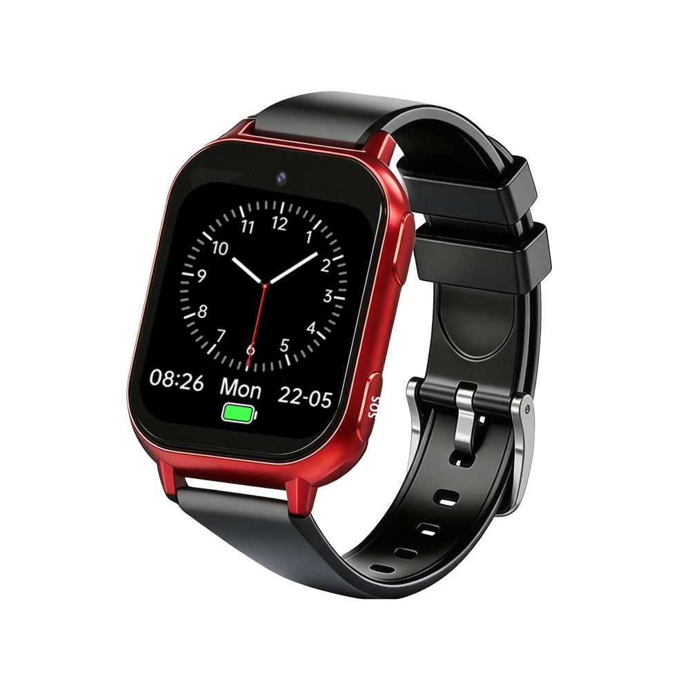 WatchToCare Pulse, met valdetectie, GPS-dwaalbeveiliging en een kristalhelder scherm met grote letters - 4G