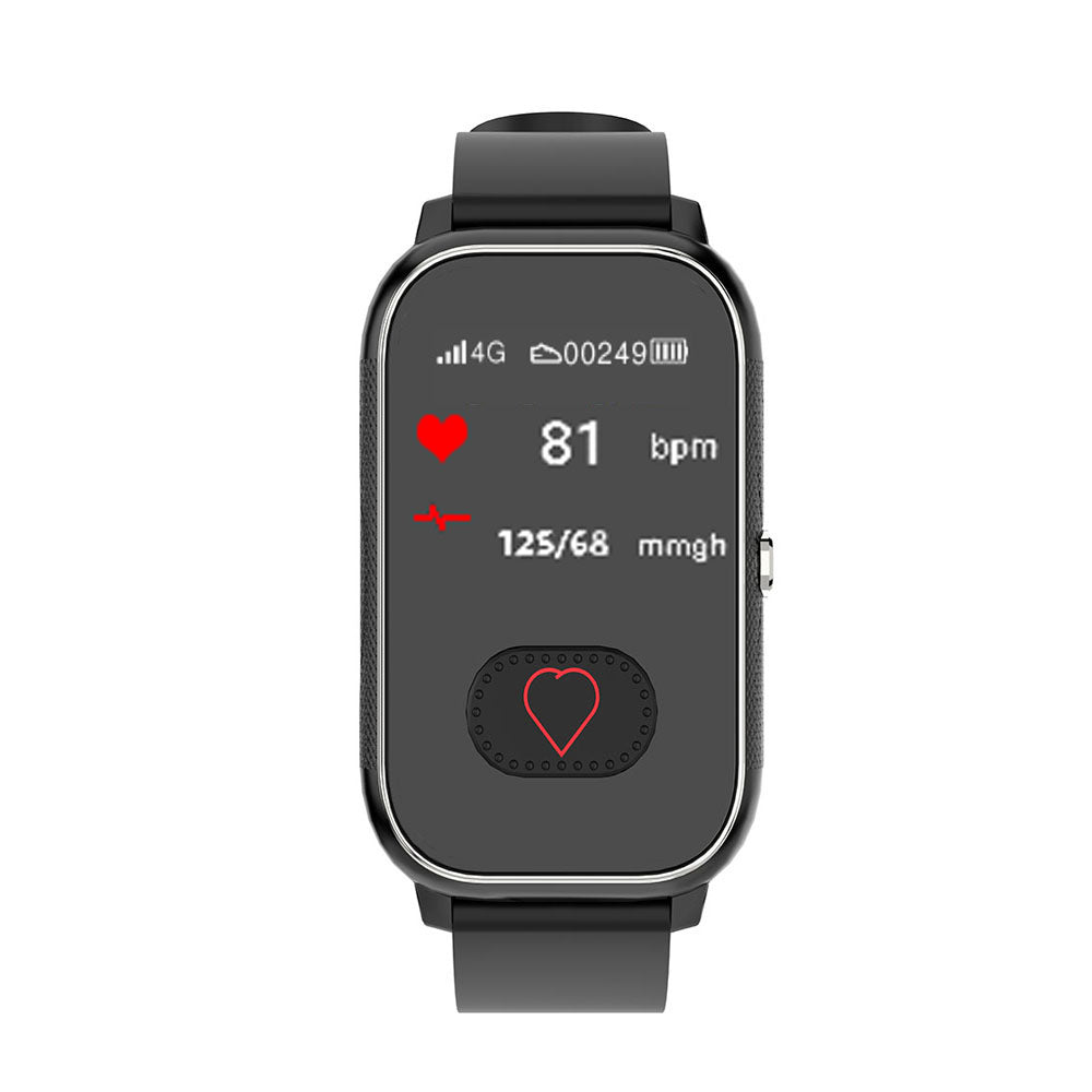 WatchToCare Nova – One Button - Het kleinste, eenvoudig te bedienen GPS-horloge voor senioren - Deze maand met Gratis draadloos oplaadstation t.w.v. €19,95 (op=op)