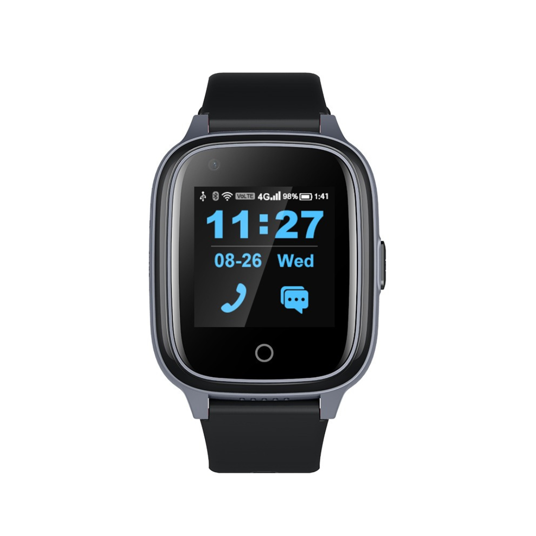GPS Horloge Senioren WTC45 - Deze maand inclusief GRATIS laadstation én GRATIS screenprotector samen t.w.v. €39,90