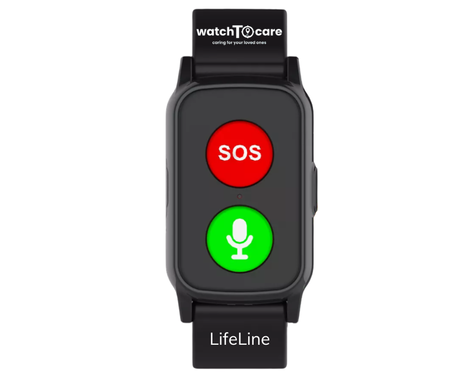 WatchToCare Lifeline, werkt overal, inclusief valdetectie. (Deze maand inclusief extra draadloos oplaadstation)