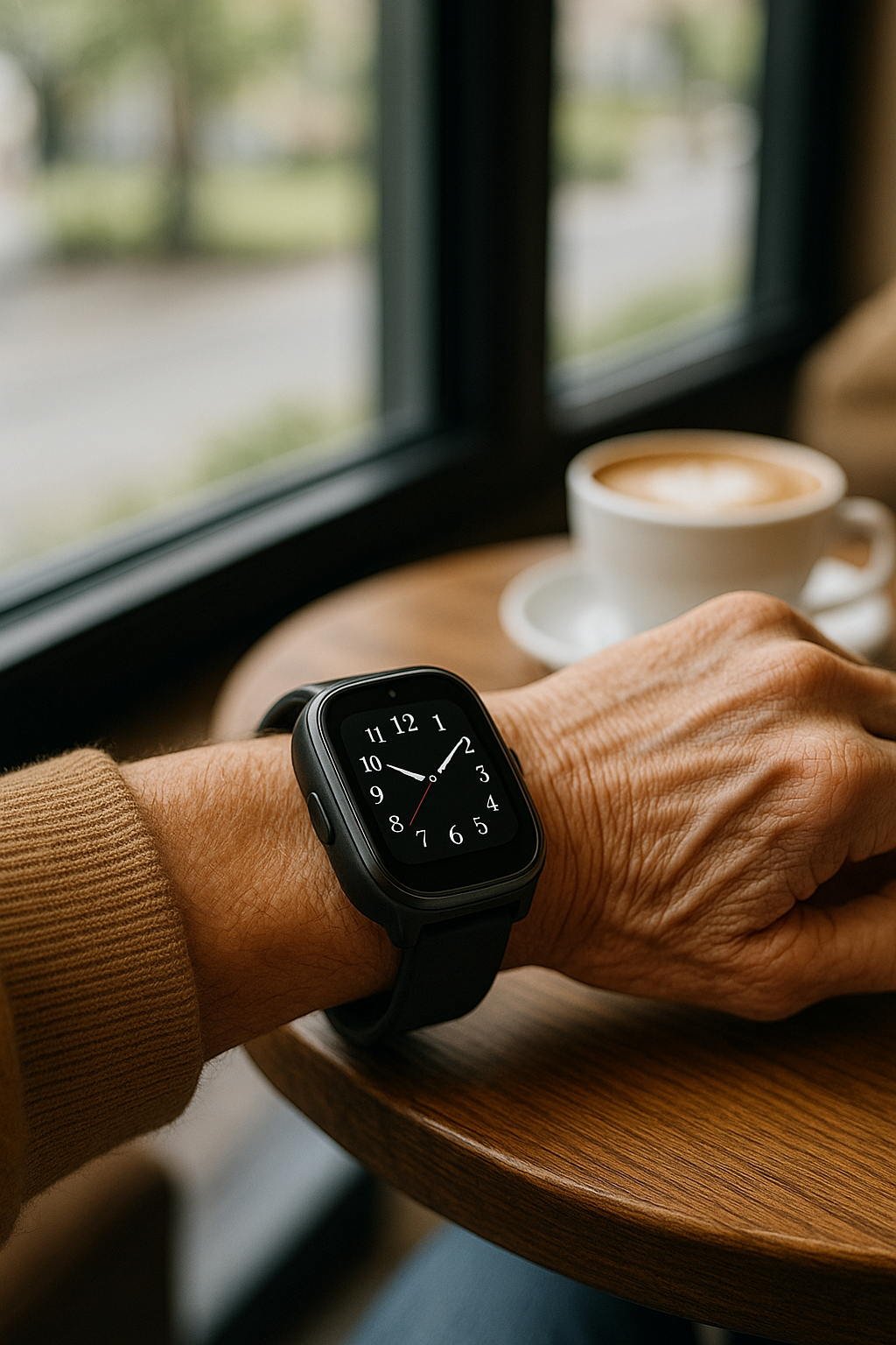 GPS Horloge Senioren WTC45 - Deze maand inclusief GRATIS laadstation én GRATIS screenprotector samen t.w.v. €39,90