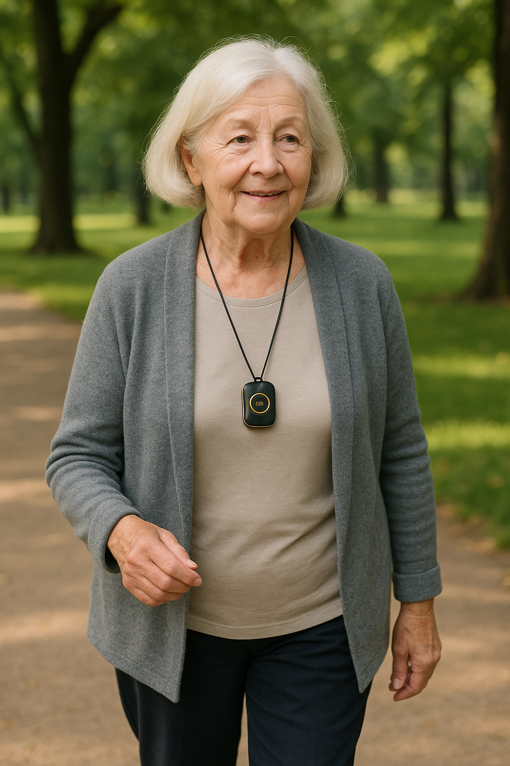 WatchToCare Gold 2 GPS Alarmknop - deze maand inclusief Gratis draadloos laadstation t.w.v. € 19,95 - op=op