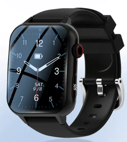 WatchToCare Pulse, met valdetectie, GPS-dwaalbeveiliging en een kristalhelder scherm met grote letters.