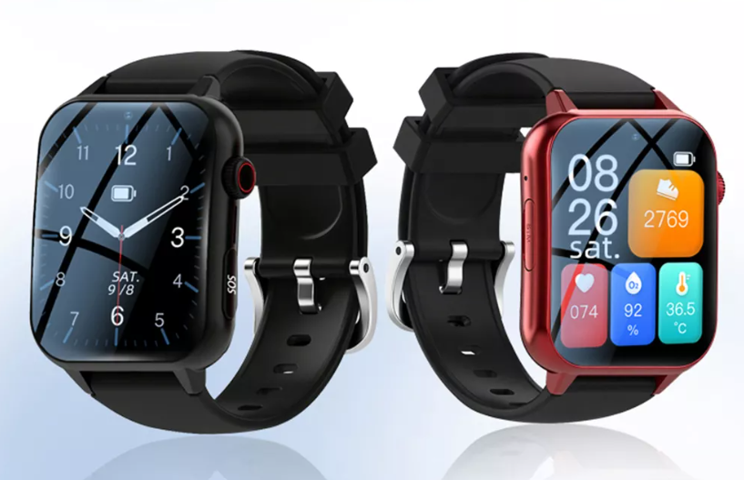 WatchToCare Pulse, met valdetectie, GPS-dwaalbeveiliging en een kristalhelder scherm met grote letters.