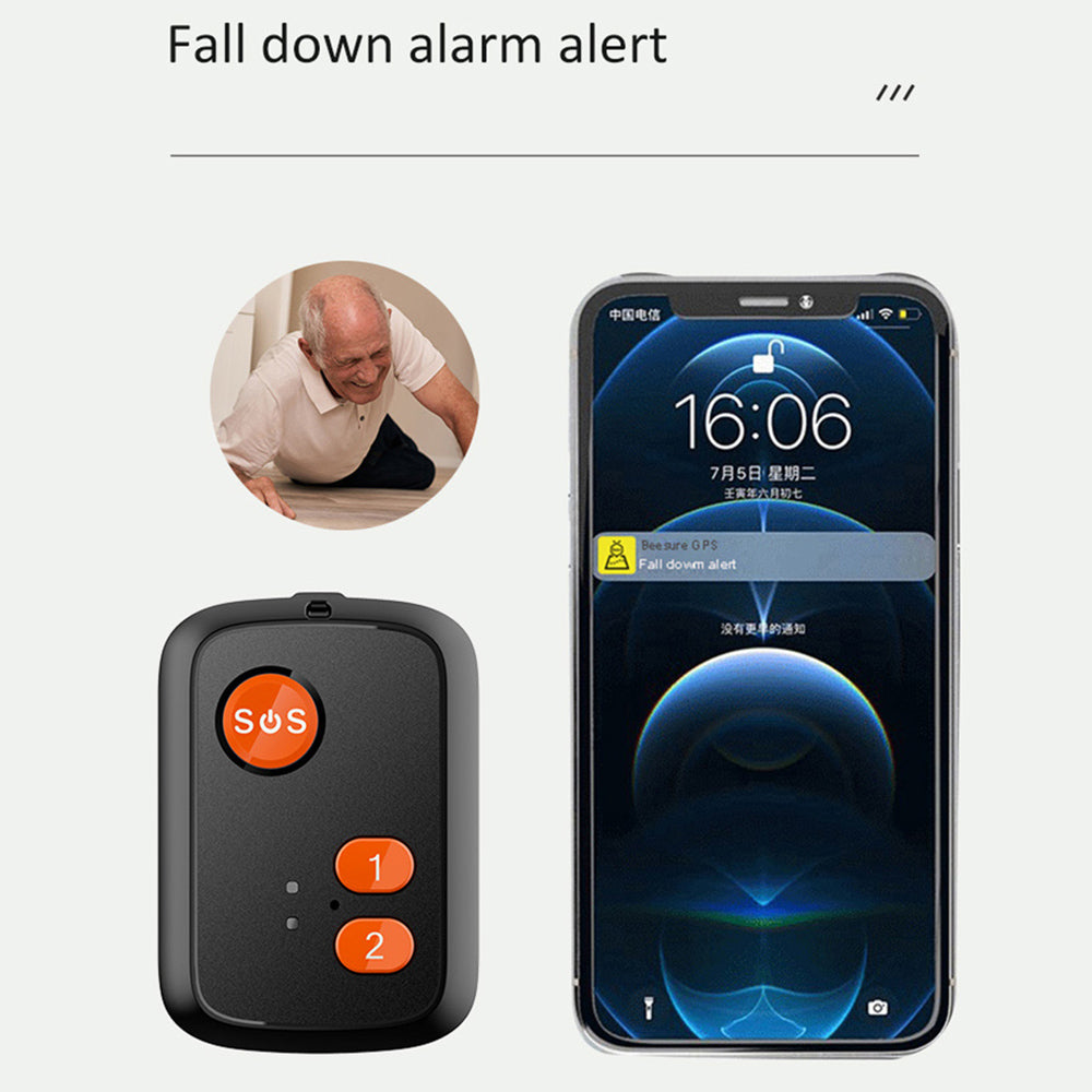 WatchToCare WTC24 GPS Alarmknop - Deze maand inclusief Gratis draadloos laadstation t.w.v. € 19,95 - op=op