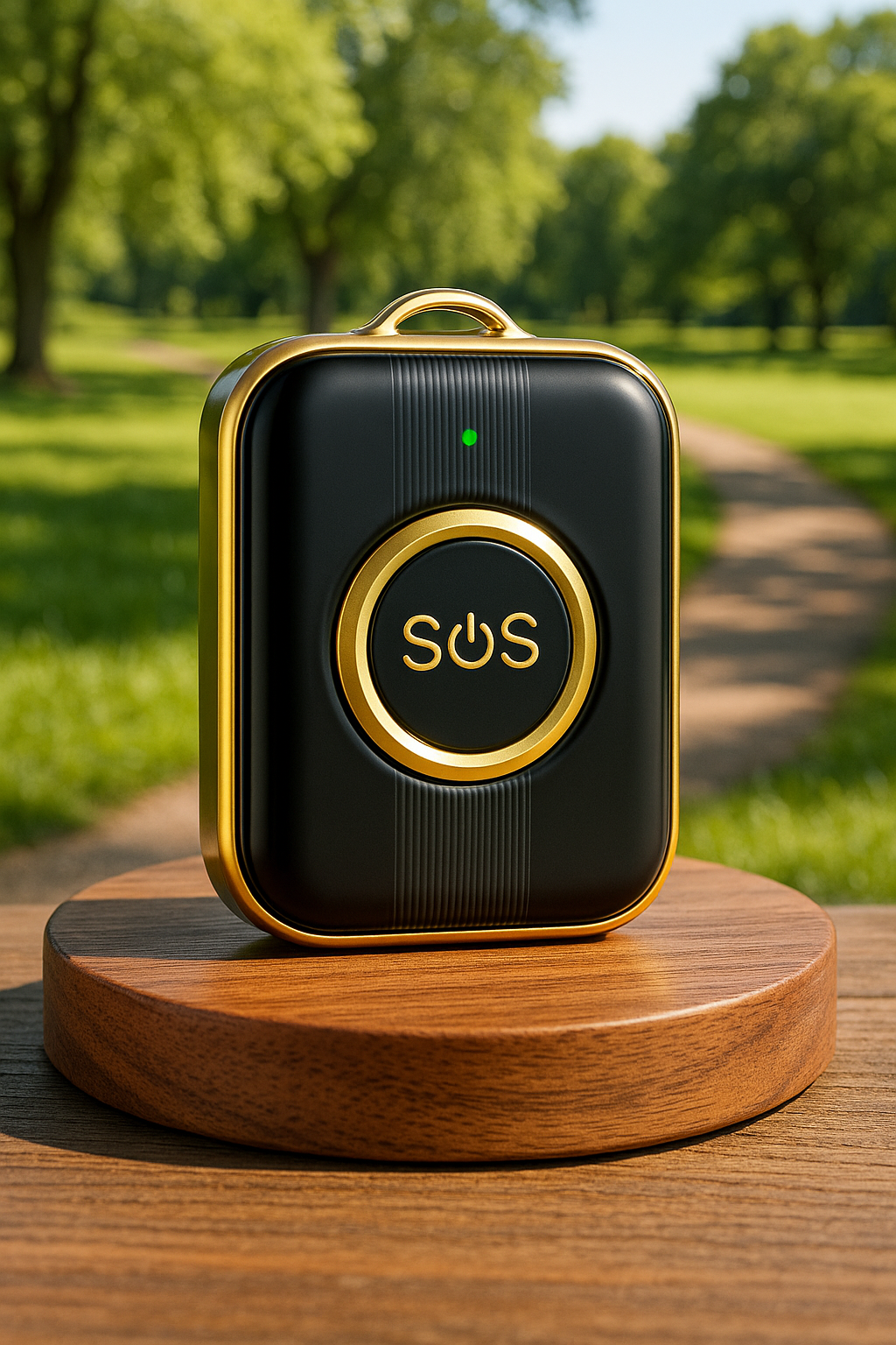 WatchToCare Gold 2 GPS Alarmknop - deze maand inclusief Gratis draadloos laadstation t.w.v. € 19,95 - op=op