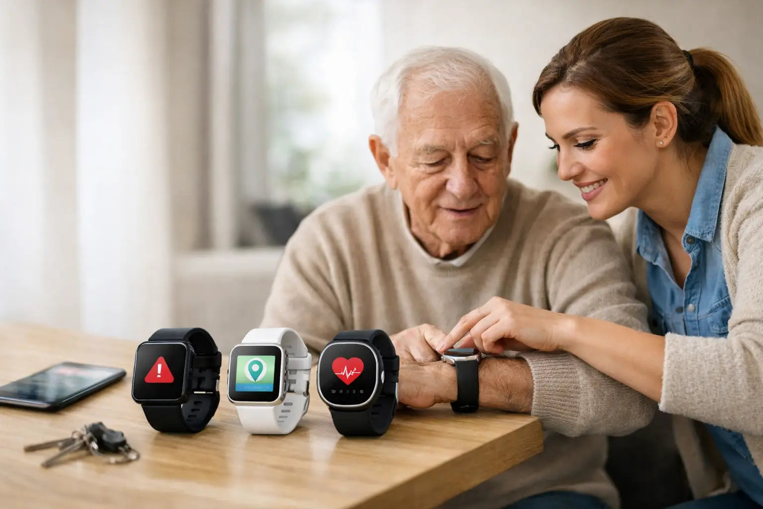 Seniorenhorloge voor mantelzorgers kiezen in 7 stappen