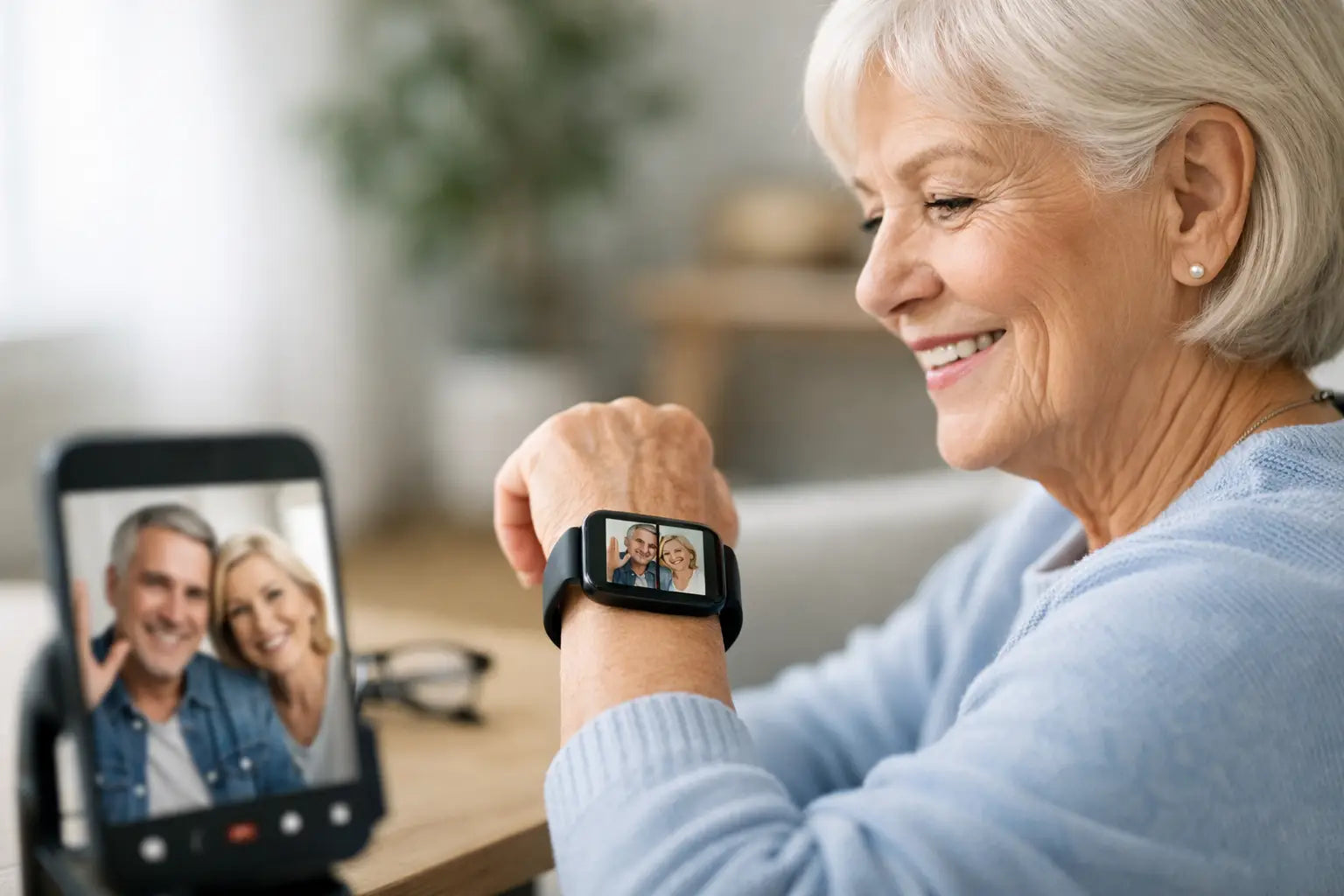 Beste seniorenhorloges met videobellen