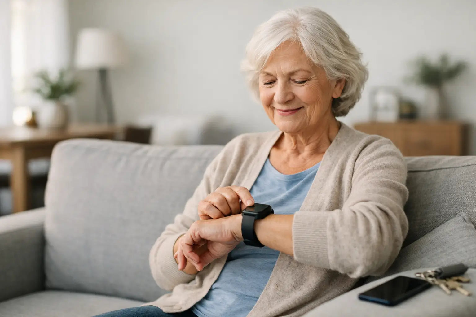 Ervaring zelfstandig wonen met een SOS-horloge