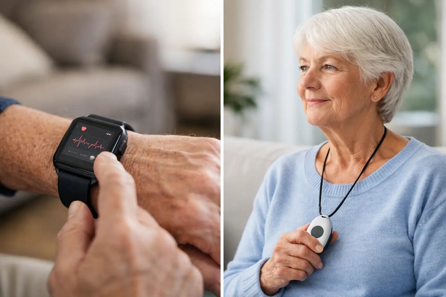 Valdetectie horloge versus personenalarmering thuis