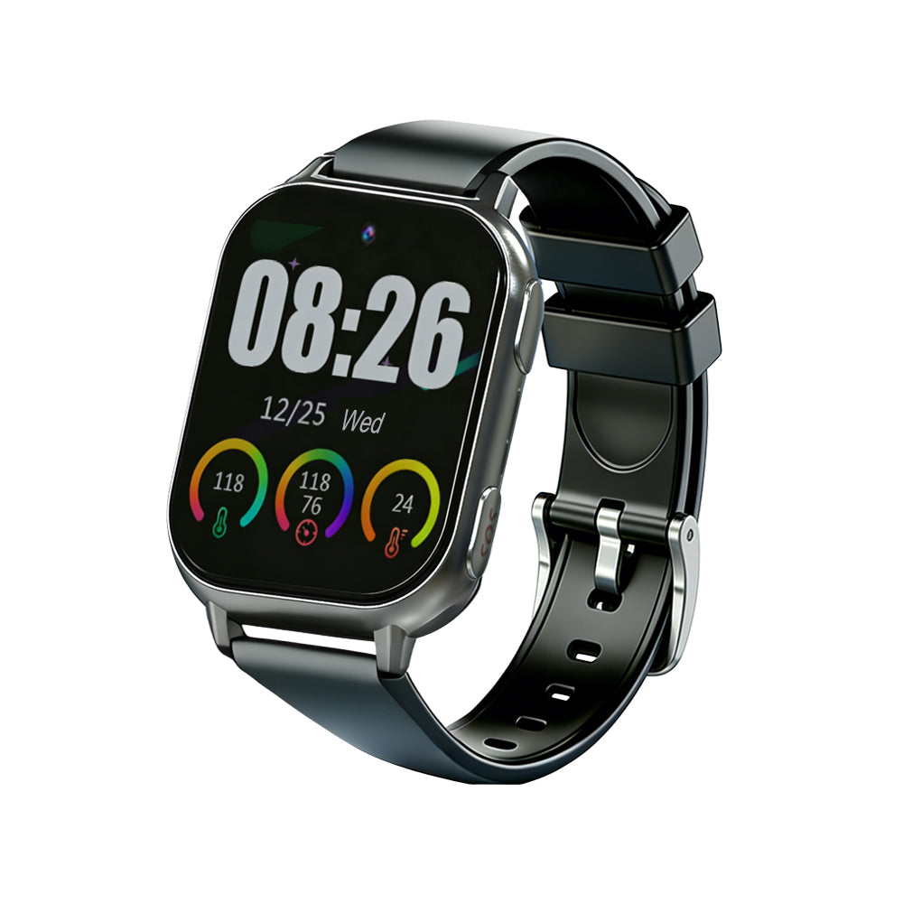 WatchToCare Pulse, met valdetectie, GPS-dwaalbeveiliging en een kristalhelder scherm met grote letters - 4G