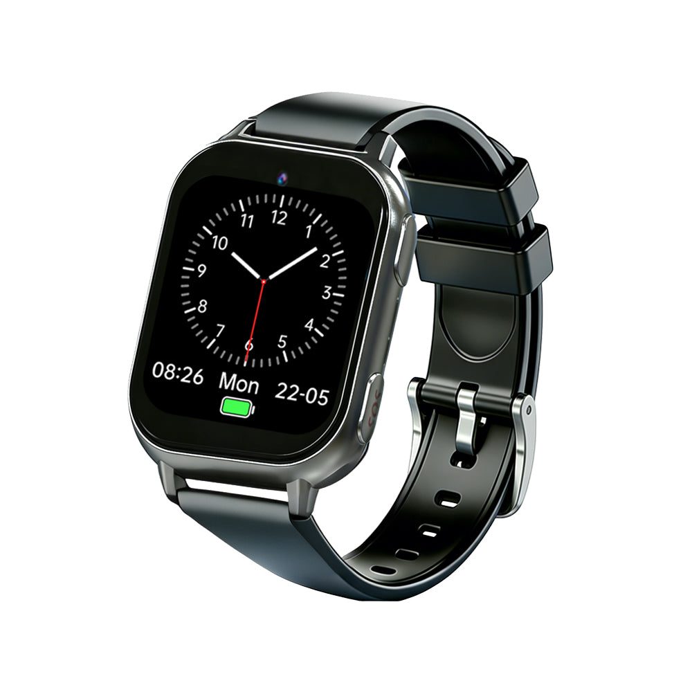 WatchToCare Pulse, met valdetectie, GPS-dwaalbeveiliging en een kristalhelder scherm met grote letters