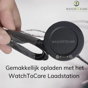 Draadloos Oplaadstation voor WatchToCare WTC 32 en WTC45 Horloges - Lengte 1 Meter