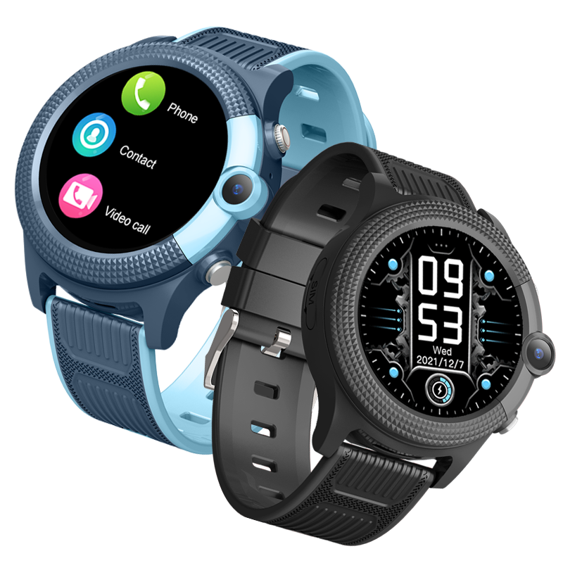 Kinder GPS Smartwatch WTC42 -Zwart