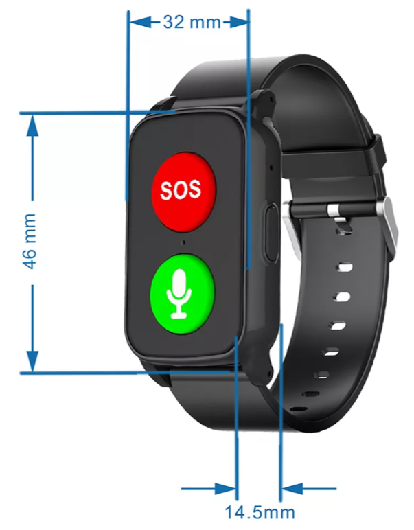 WatchToCare Lifeline, werkt overal, inclusief valdetectie. (Deze maand inclusief extra draadloos oplaadstation)