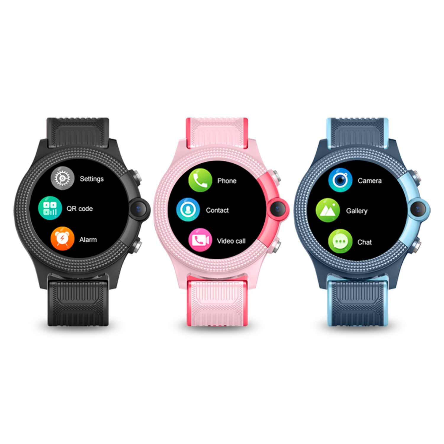 Kinder GPS Smartwatch WTC42 -Zwart